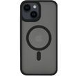 TPU+PC чохол Metal Buttons with MagSafe для Apple iPhone 14 (6.1") Чорний