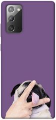 Чехол для Samsung Galaxy Note 20 PandaPrint Мопс животные