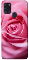 Чехол для Samsung Galaxy A21s PandaPrint Розовый бутон цветы