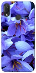 Чехол для Huawei P Smart+ 2019 PandaPrint Фиолетовый сад цветы
