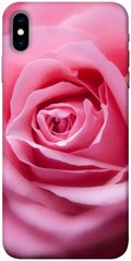 Чехол для Apple iPhone XS (5.8"") PandaPrint Розовый бутон цветы