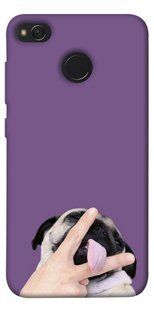 Чохол для Xiaomi Redmi 4X PandaPrint Мопс тварини