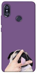Чехол для Xiaomi Redmi Note 5 Pro PandaPrint Мопс животные