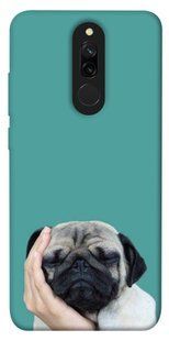 Чохол для Xiaomi Redmi 8 PandaPrint Сплячий мопс тварини