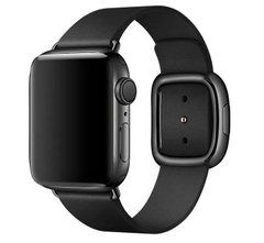 Ремешок для Apple Watch 38/40/41 mm Modern Buckle Leather Black/Black