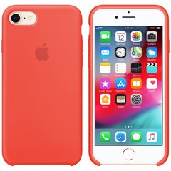 Чехол silicone case for iPhone 7/8 Coral / Оранжевый