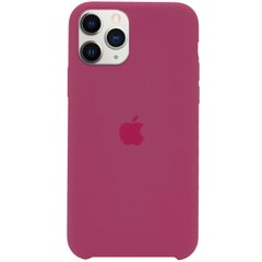 Чохол silicone case for iPhone 11 Pro Max (6.5") (Червоний / Rose Red)