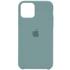 Чохол silicone case for iPhone 12 Pro / 12 (6.1") (Зелений / Light cactus)