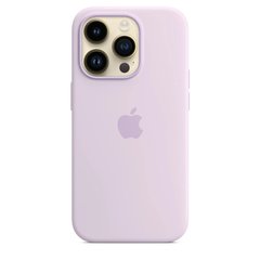 Чохол Silicone case Original 1:1 (AAA) with Magsafe для Apple iPhone 14 Pro Max (6.7") Бузковий / Lilac