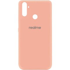 Чехол Silicone Cover My Color Full Protective (A) для Realme C3 Светло-розовый