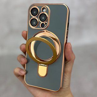 Чехол с подставкой для iPhone 15 Pro Max Circle Stand MagSafe