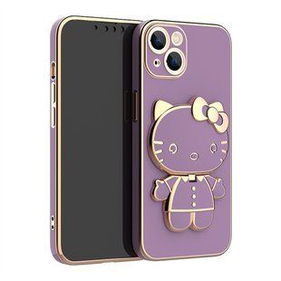 Чохол для iPhone 11 Pro Max Hello Kitty + дзеркало Blueberry
