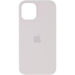 Чохол Silicone Case (AA) для Apple iPhone 12 Pro Max (6.7") (Сірий/Stone)