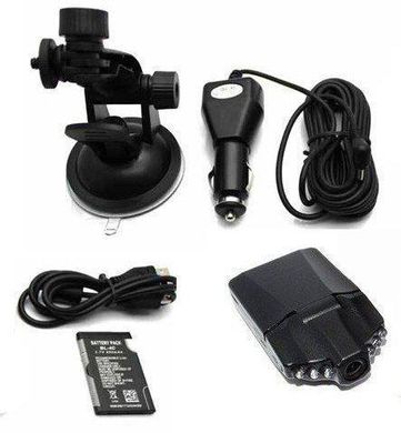 Автомобільний відеореєстратор DVR-027 HD (H-198) 1280×720 реєстратор Чорний, Черный