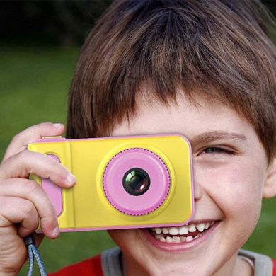Дитячий цифровий фотоапарат Smart Kids Camera V7 Рожевий