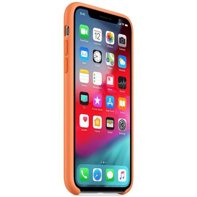 Чехол для Apple iPhone XR (6.1"") Silicone Case Оранжевый / Papaya