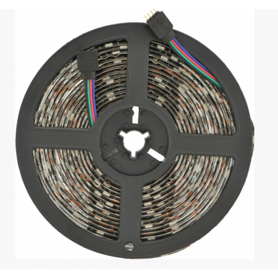 Стрічка світлодіодна в силіконі на клейкою підставі (влагозащищенная) RGB Music 5050 5 метрів