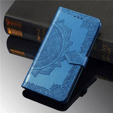 Шкіряний чохол (книжка) Art Case з візитниці для Xiaomi Redmi Note 10 / Note 10s Синій