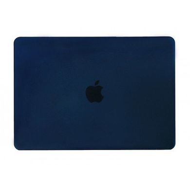 Чехол накладка Matte HardShell Case для Macbook Pro 16" Navy blue