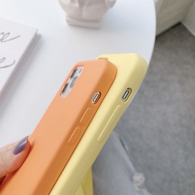 Чехол с ремешком для iPhone 11 Crossbody fibra с Микрофиброй Yellow