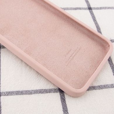 Чехол для Apple iPhone 11 Pro Max Silicone Full camera закрытый низ + защита камеры (Розовый / Pink Sand)