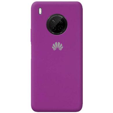 Чехол Silicone Cover Full Protective (AA) для Huawei Y9a (Фиолетовый / Grape)