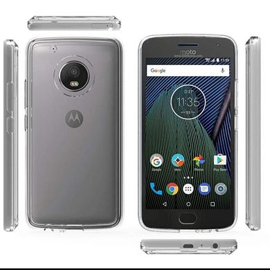 TPU чехол Epic Transparent 1,0mm для Motorola Moto G5 Plus, Прозрачный