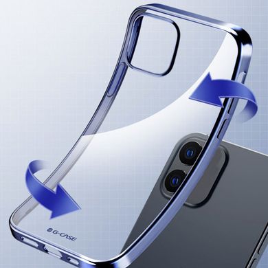 TPU чохол G-Case Shiny Series для Apple iPhone 12 mini (5.4") (Синій)