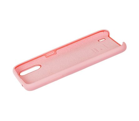 Чехол для Samsung Galaxy A01 (A015) Silky Soft Touch, Светло-розовый