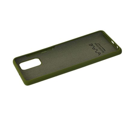 Чехол для Samsung Galaxy A71 (A715) Wave Full зеленый