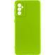 Чехол Silicone Cover Lakshmi Full Camera (A) для Samsung Galaxy S24 (Салатовый / Neon Green)