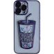 Чехол для iPhone 13 Shining Fruit Cocktail Case + стекло на камеру Purple