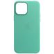 Шкіряний чохол Leather Case (AA) with MagSafe для Apple iPhone 14 Plus (6.7") Ice