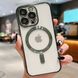 Чехол для iPhone 12 Pro Max Shining Case with Magsafe + стекло на камеру Green