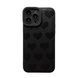 Чехол для iPhone 14 Pro Max Silicone Love Case Black