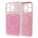Чехол для iPhone 16 Pro Dual Tone Silicone MagSafe Case &ndash; Gray Pink