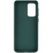 TPU чехол Bonbon Metal Style для Samsung Galaxy A05s (Зеленый / Army green)