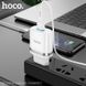Адаптер сетевой HOCO Ardent single port charger set N1 |1USB, 2.4A, 12W| (Safety Certified)	white