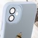 Чохол для iPhone 11 Скляний матовий + скло на камеру з мікрофіброю TPU+Glass Sapphire Midnight Blue