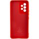 Чохол для Samsung Galaxy A52 4G / A52 5G Silicone Full camera закритий низ + захист камери Червоний / Red