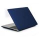 Чехол накладка Matte HardShell Case для Macbook Pro 16" Navy blue
