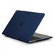 Чохол накладка Matte HardShell Case для Macbook Pro 16" Navy blue