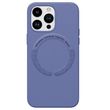 Чохол для iPhone 13 Pro Max New Leather Case With Magsafe Blue