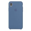 Чехол silicone case for iPhone XR Denim Blue / Синий