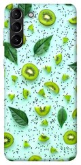 Чехол для Samsung Galaxy S21+ PandaPrint Киви еда