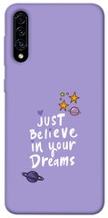 Чехол для Samsung Galaxy A50 (A505F) / A50s / A30s PandaPrint Just believe in your Dreams надписи