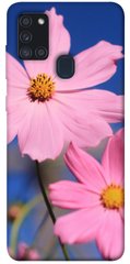 Чохол для Samsung Galaxy A21s PandaPrint Рожева ромашка квіти