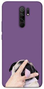 Чехол для Xiaomi Redmi 9 PandaPrint Мопс животные