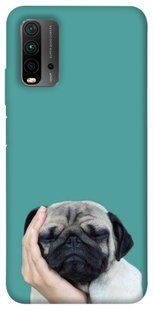 Чехол для Xiaomi Redmi Note 9 4G / Redmi 9 Power / Redmi 9T PandaPrint Спящий мопс животные