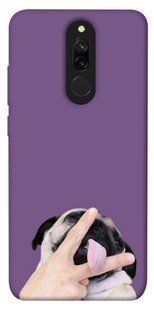 Чохол для Xiaomi Redmi 8 PandaPrint Мопс тварини